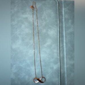 Swarovski rose gold infinity ♾️ necklace